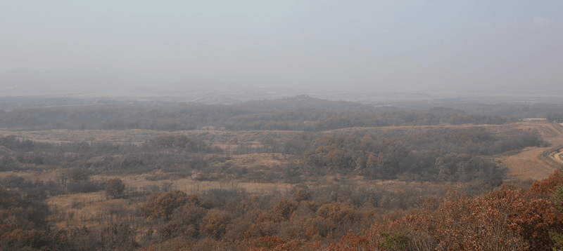 DMZ(非武装地帯）北朝鮮との国境