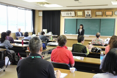 落差2ｍでもしっかり発電！那須野が原小水力発電施設を見学