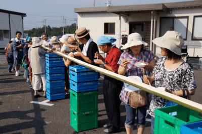 【宮城県東松島市仮設住宅支援】②夏祭り支援・宮城被災地ツアー