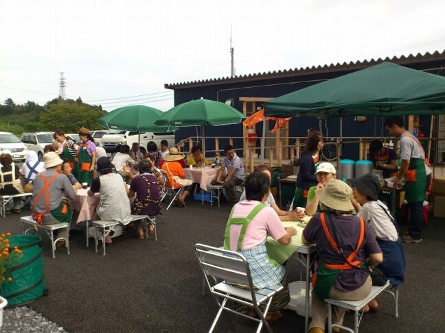 【宮城県東松島市仮設住宅支援】①パル・パラソルカフェ
