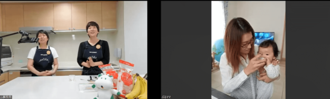 美味しそうに「だし」を飲む赤ちゃん