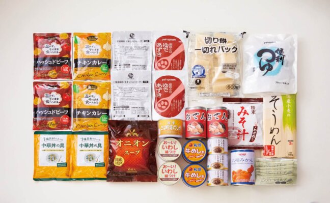 パルシステム３日分買い置きセット２人分（A）