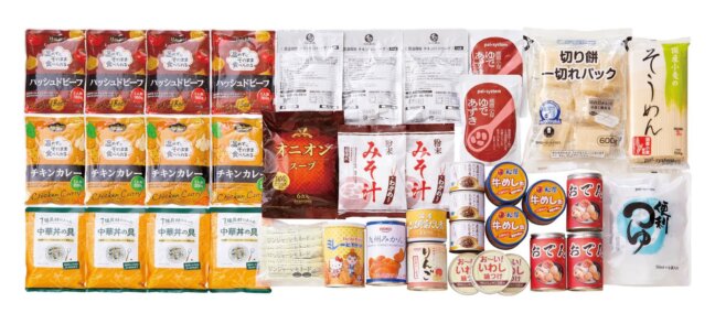 パルシステム３日分買い置きセット3人分（B）