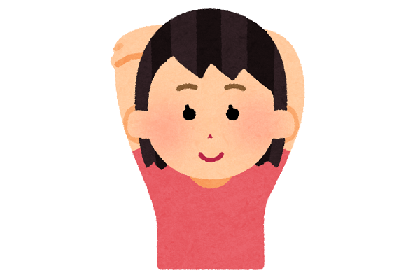肩こり、首こり、スッキリヘッドケア