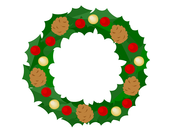 クリスマス リース作り