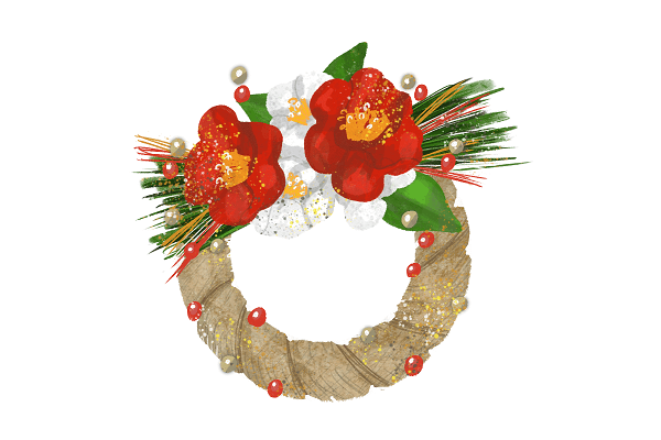 オシャレなしめ縄リースづくり