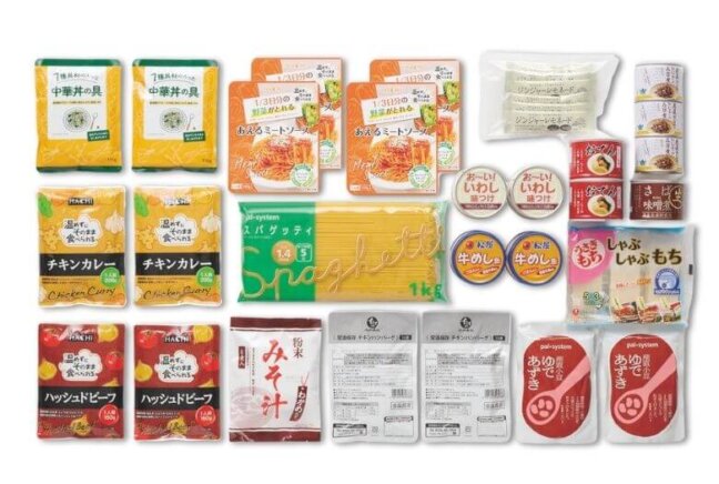 パルシステム3日分　買い置きセット2人分（A）