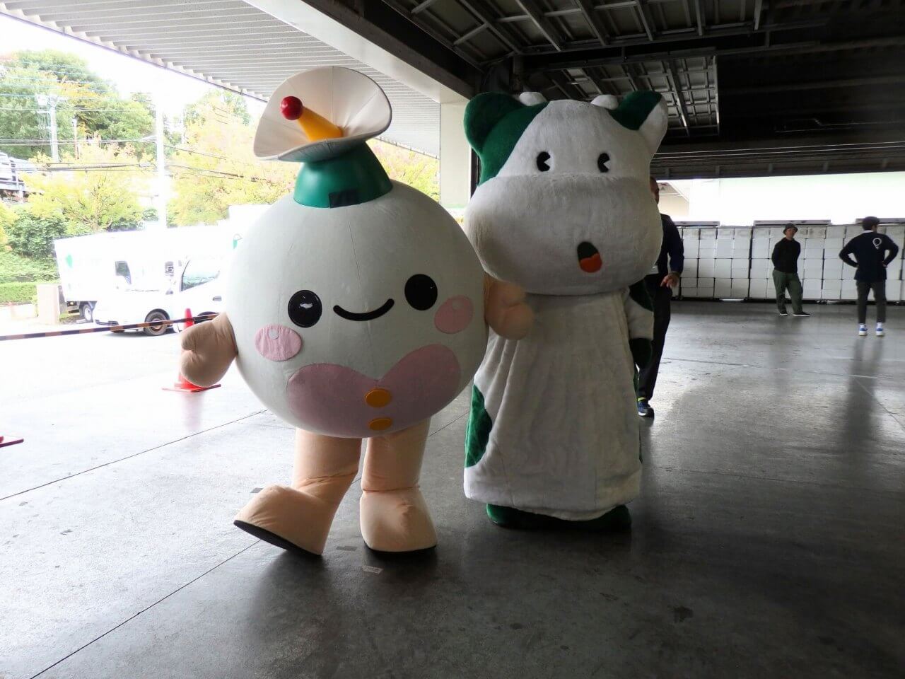 こんせんくんが多摩ボランティア・市民活動支援センターのタマボラくんとコラボ♪