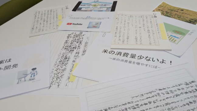 大田区立六郷小学校生徒が考える「持続可能な米づくりについて」