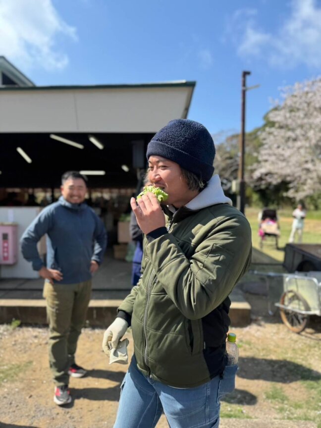 サニーレタス生産者の渡辺裕紀さん