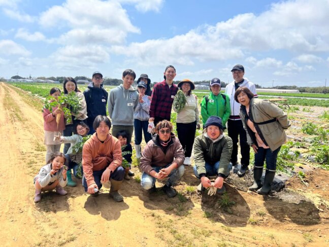 生産者と交流しよう！日帰り野菜の収穫体験♪