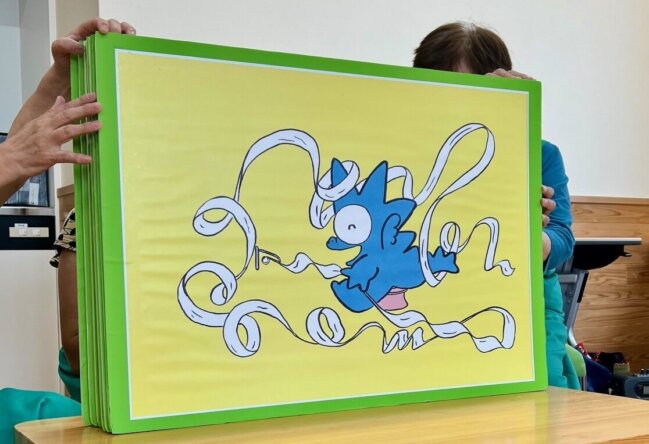 トイレットペーパーやティッシュペーパー、お絵描きする紙や折り紙など 【紙を大切に使おうね！】