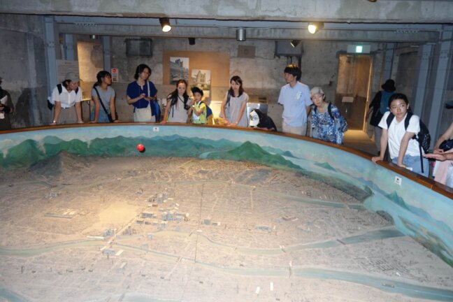 被爆当時も国民学校として多くの児童が在籍していた「袋町小学校」