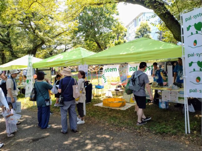 きよせの環境・川まつりで釣りゲームをしながらプラスチックごみ問題について考えました