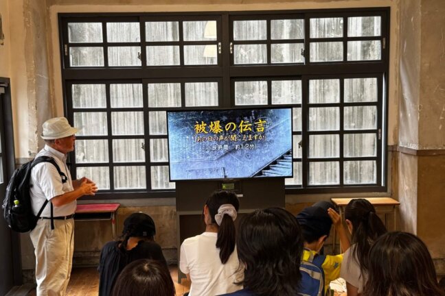 被爆当時も国民学校として多くの児童が在籍していた「袋町小学校」