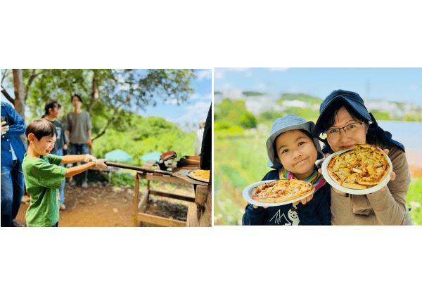 いなぎめぐみの里山　 本格派！窯焼きピザ体験
