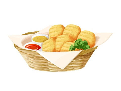 みんな大好き手作りチキンナゲット