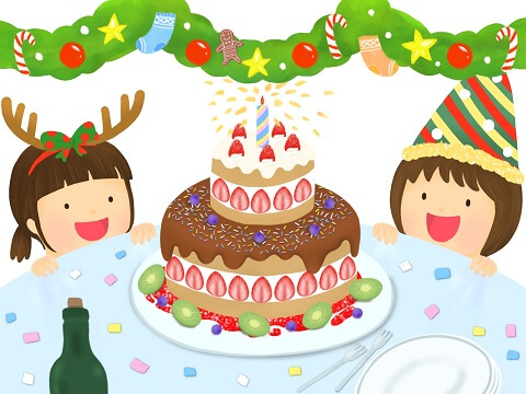 クリスマスケーキ試食会