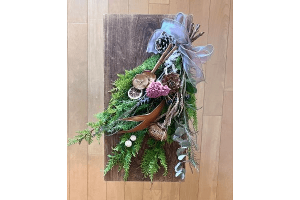 岡田先生のクリスマス☆スワッグ講習会