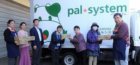 組合員の思いをのせて2025│協力団体へ食料品を提供しました