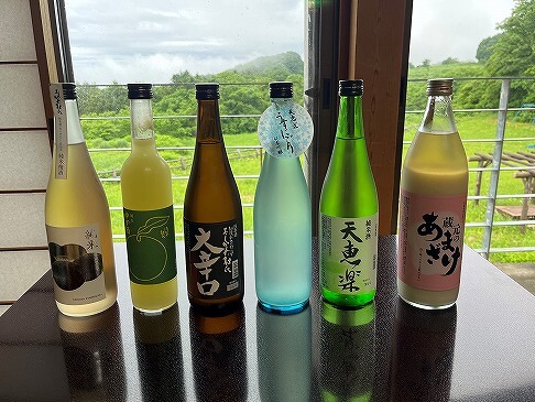 「よしかわ杜氏の郷」のお酒がズラリ！