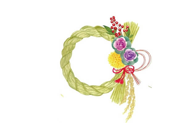 季節のリースづくり