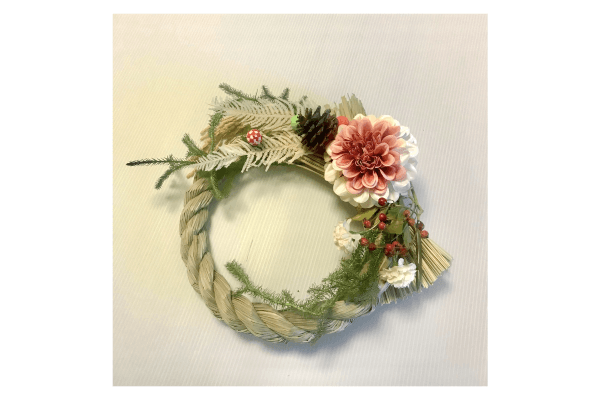 岡田先生のしめ縄リース講習会