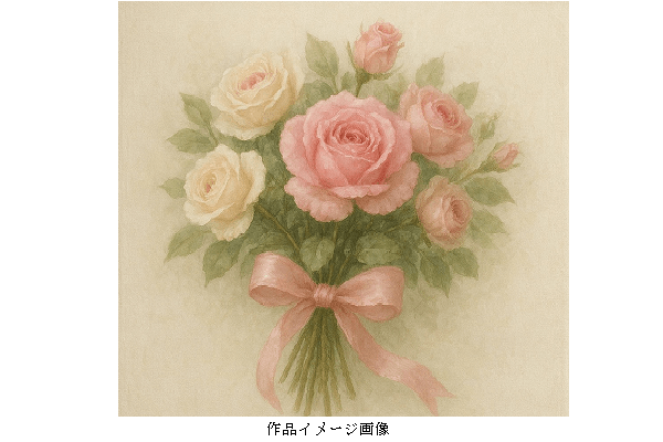 キャンバスフラワーを作ろう