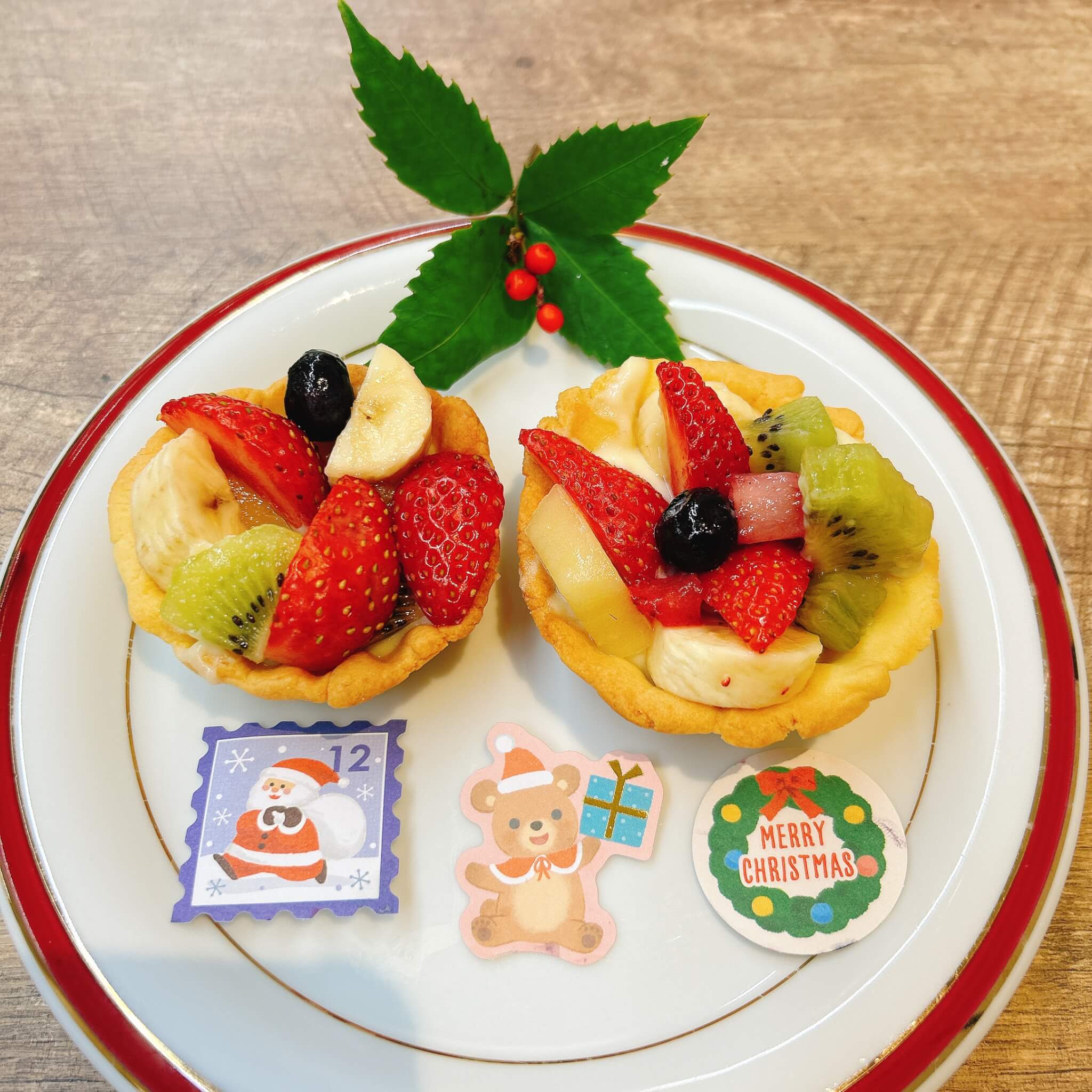 【食育リーダーの食育講座】米粉のフルーツタルトでクリスマス♪