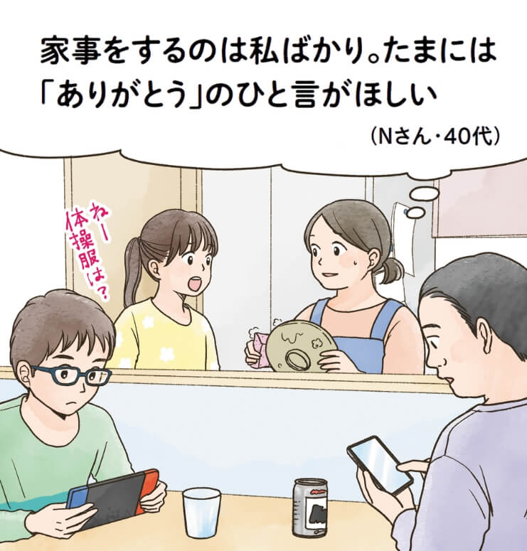 【ハートでコミュニケーション】家事をするのは私ばかり。たまには「ありがとう」のひと言がほしい
