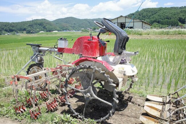草取り機も登場！