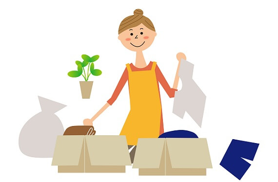 スッキリ暮らしを始めましょう