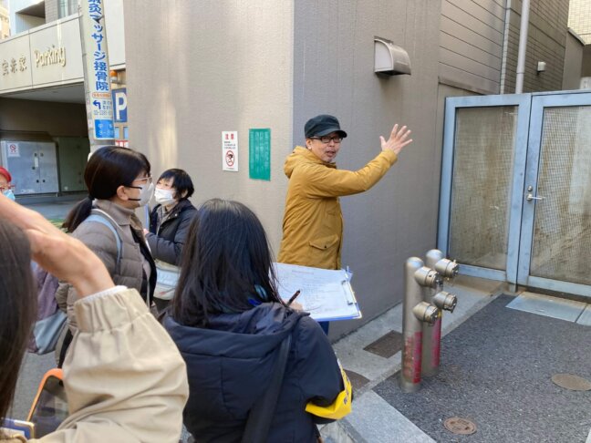 地域版！防災まち歩き体験会（中野編）