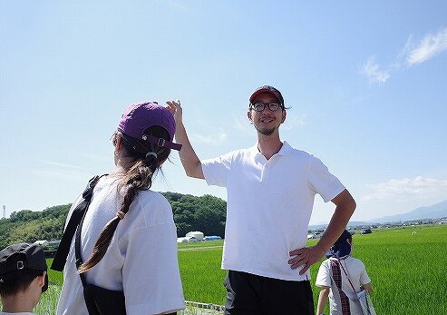 有機農業の面白さを熱心に語っていただきました。