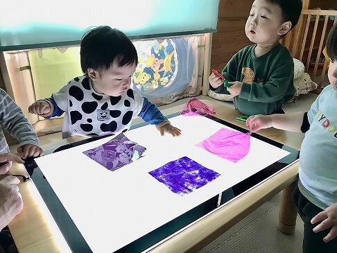 ３月　ついた！きえた！