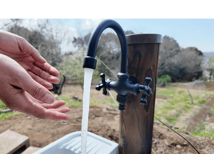いなぎめぐみの里山・水道開通！心地よく集える「場づくり」への想い