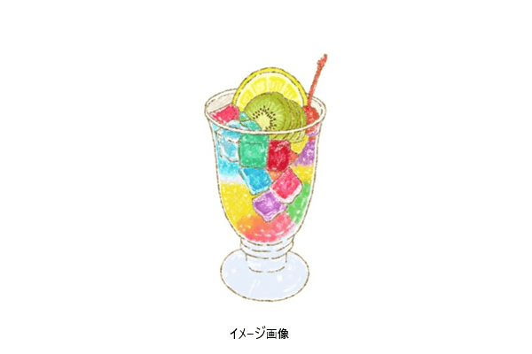 食べられないけど飾って楽しむ清涼感のあるレモンゼリー