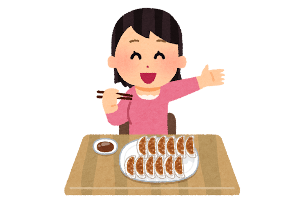 おいしい餃子の食べくらべ