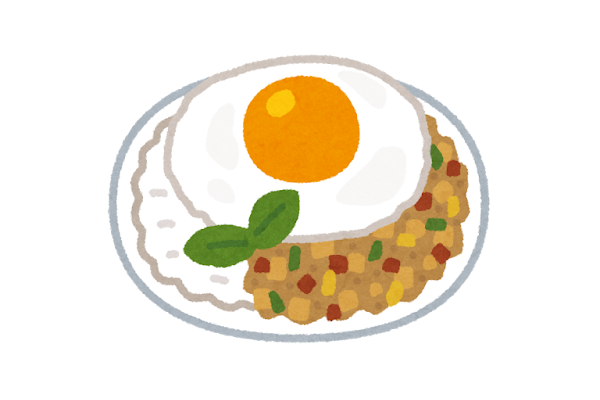 夏休み親子企画 ガパオライス作り