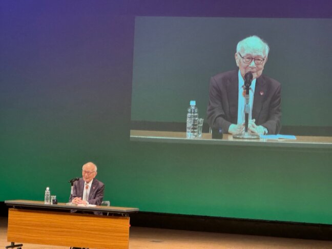 日本被団協 代表委員 田中 熙巳さん ご講演