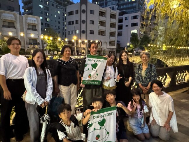 夕食交流会の様子