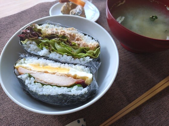 PLA料理企画　親子deおにぎりサンド＆みそ玉つくり～新米でおにぎりgood～